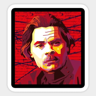 Maxim Gorky Sticker